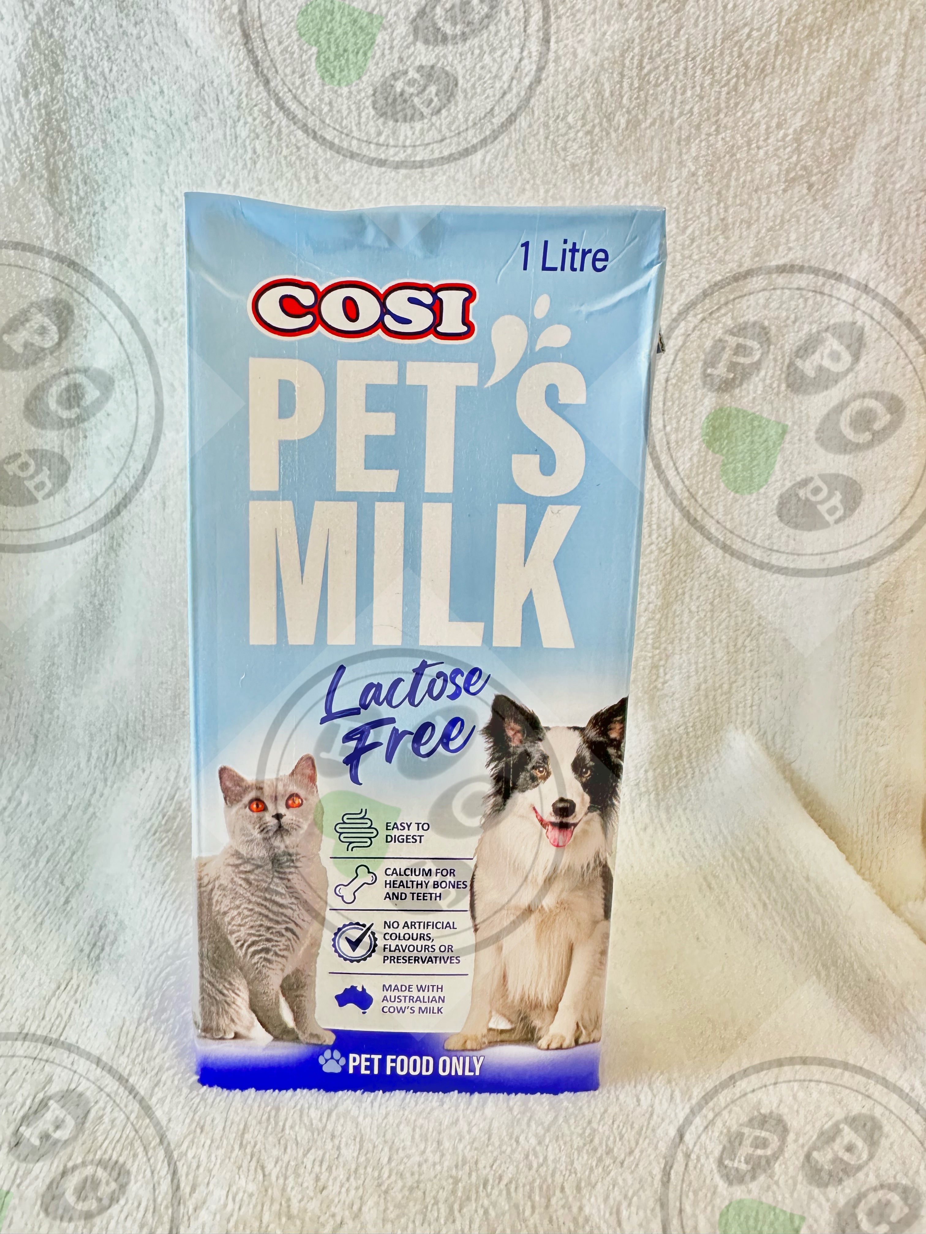 Cosi Pets Milk Lactose Free 1L 1L Weaning Dog Milk Healthy Milk