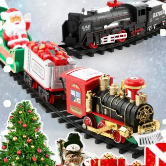 toy train set for christmas tree