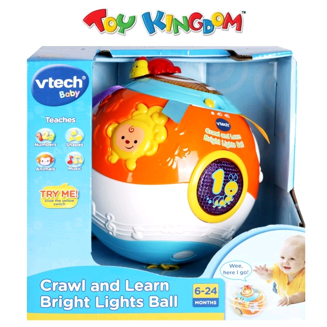 vtech crawl and learn bright lights ball