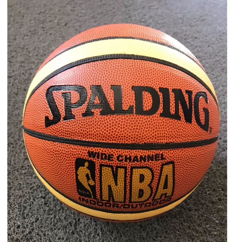 Spalding NBA GR7 Basketball Size 7 Basketball Leather Material Ball 