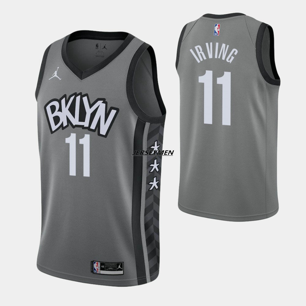 Men's Nike Kyrie Irving White Brooklyn Nets 2020/21 Swingman Jersey - Association Edition