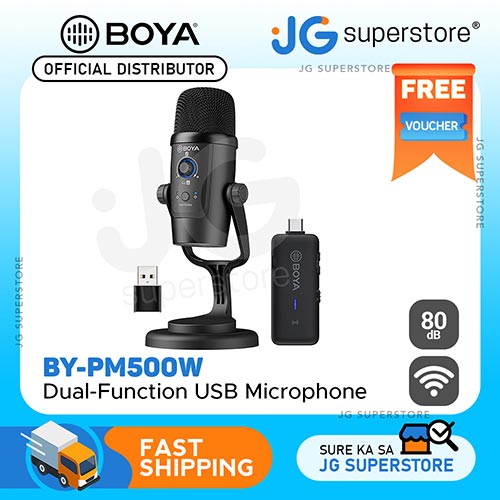 BY-PM500W Wired/Wireless Dual-Function USB Microphone - BOYA