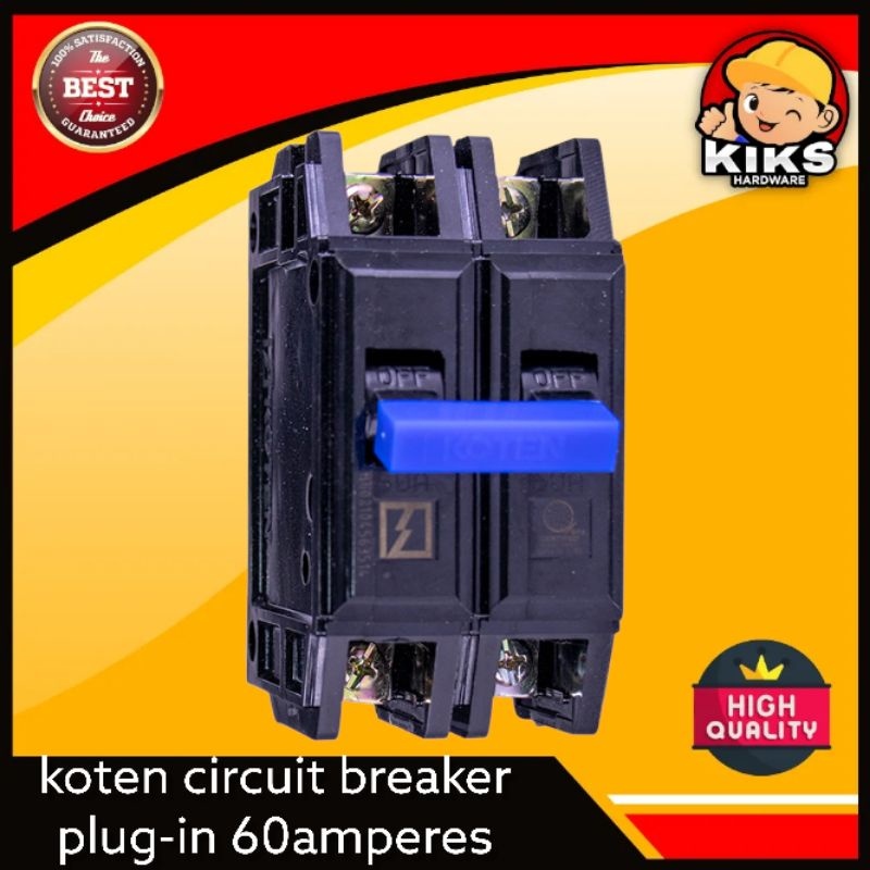 COD Koten Plug-In Circuit breaker 15amp 20amp 30amp 40amp 60amp ...