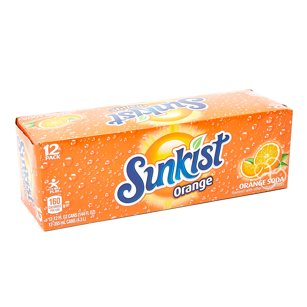 Sunkist Orange Soda 12 x 355mL | Lazada PH