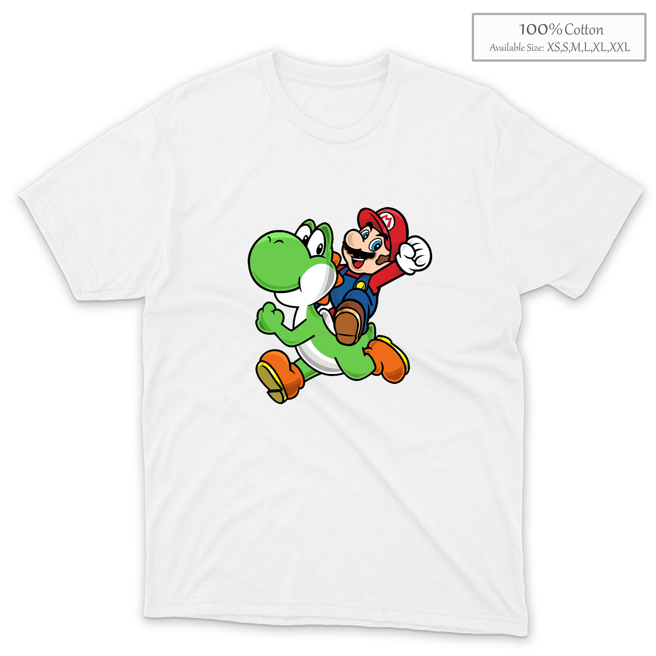 Super Mario and Hoshi High Quality Shirt (C59) | Lazada PH