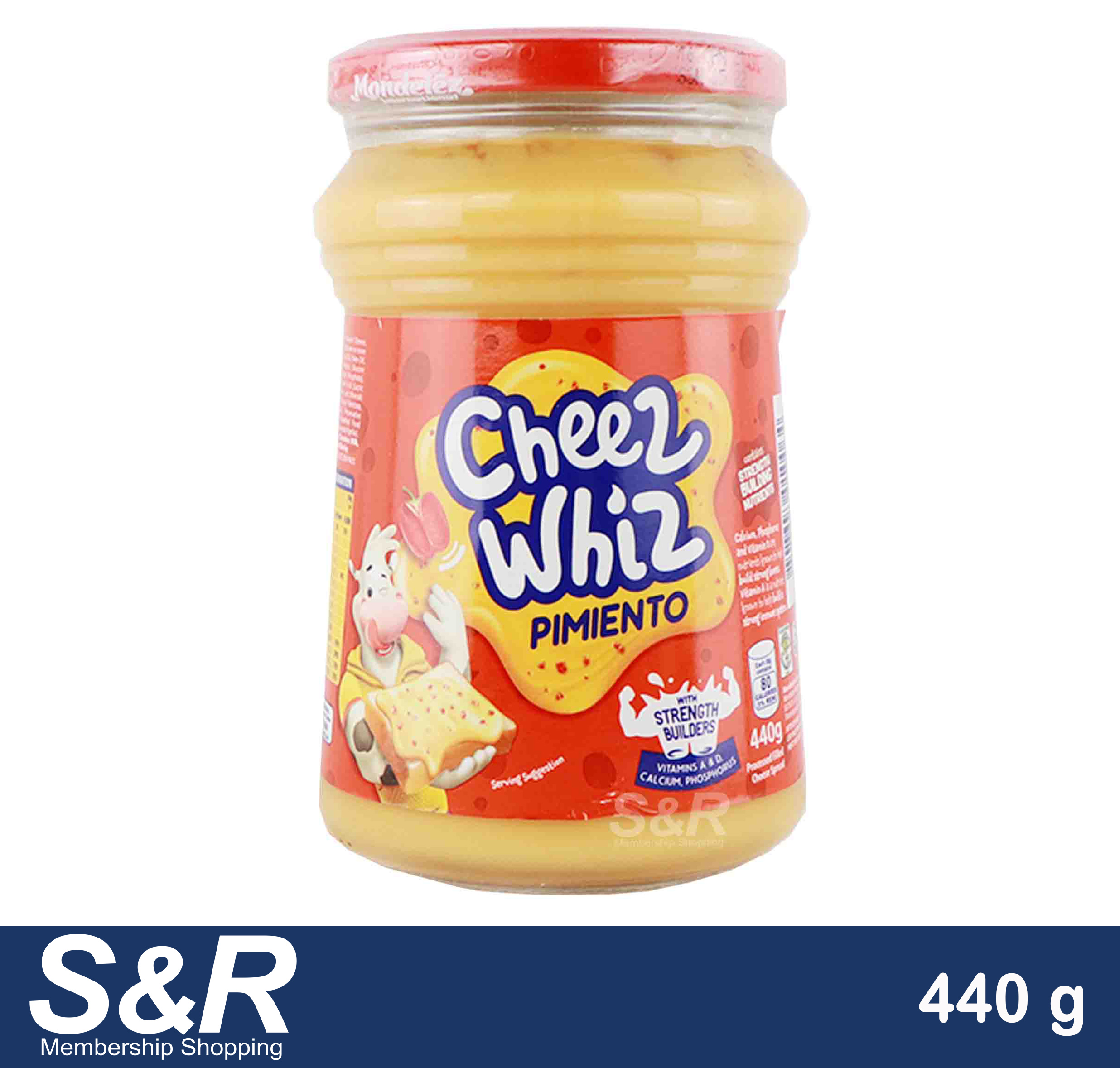 Cheese Whiz Pimiento 440g Lazada PH