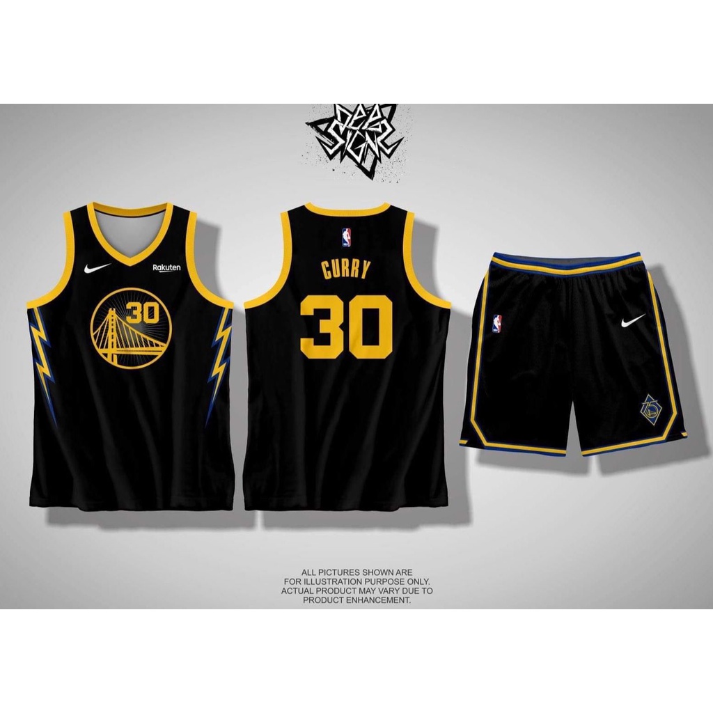 curry jersey shorts