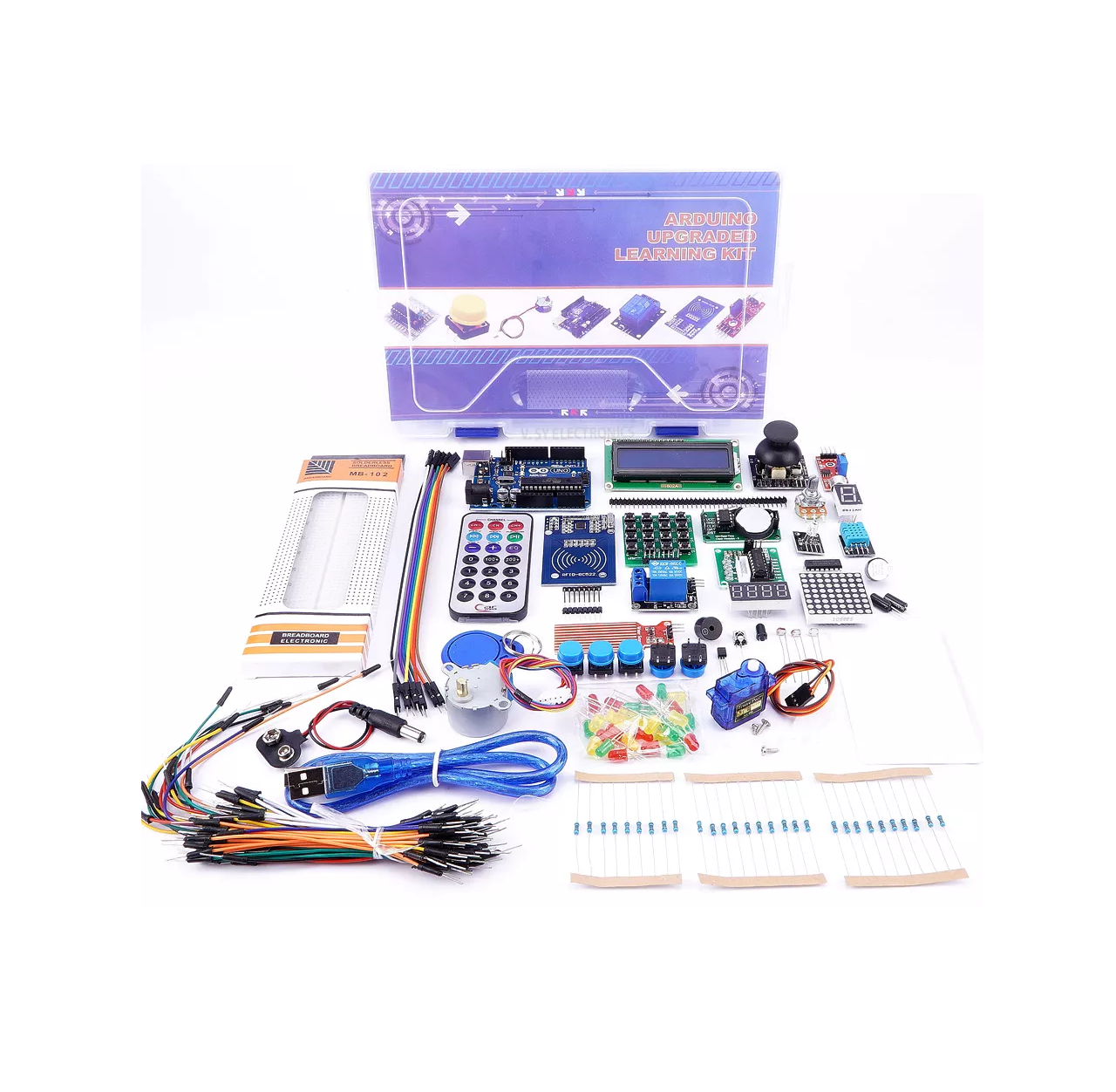 Arduino Upgraded Learning Kit - BITSTOC Electronics