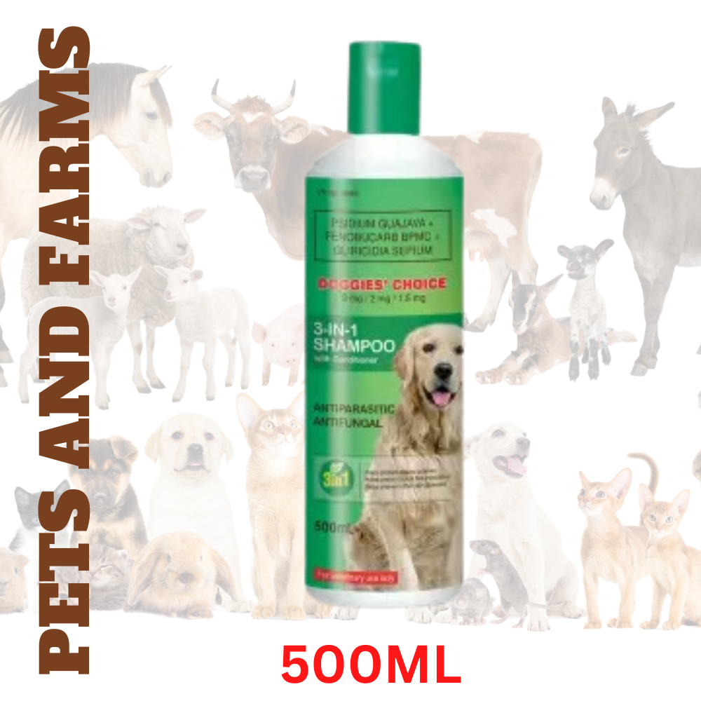 DOGGIES CHOICE 3 IN 1 HERBAL SHAMPOO 500ML BOTTLE Lazada PH