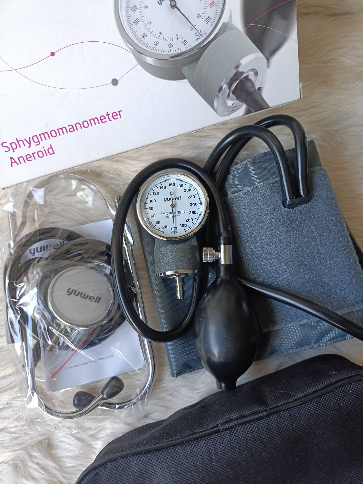 Yuwell Sphygmomanometer Aneroid With Stethoscope Lazada PH