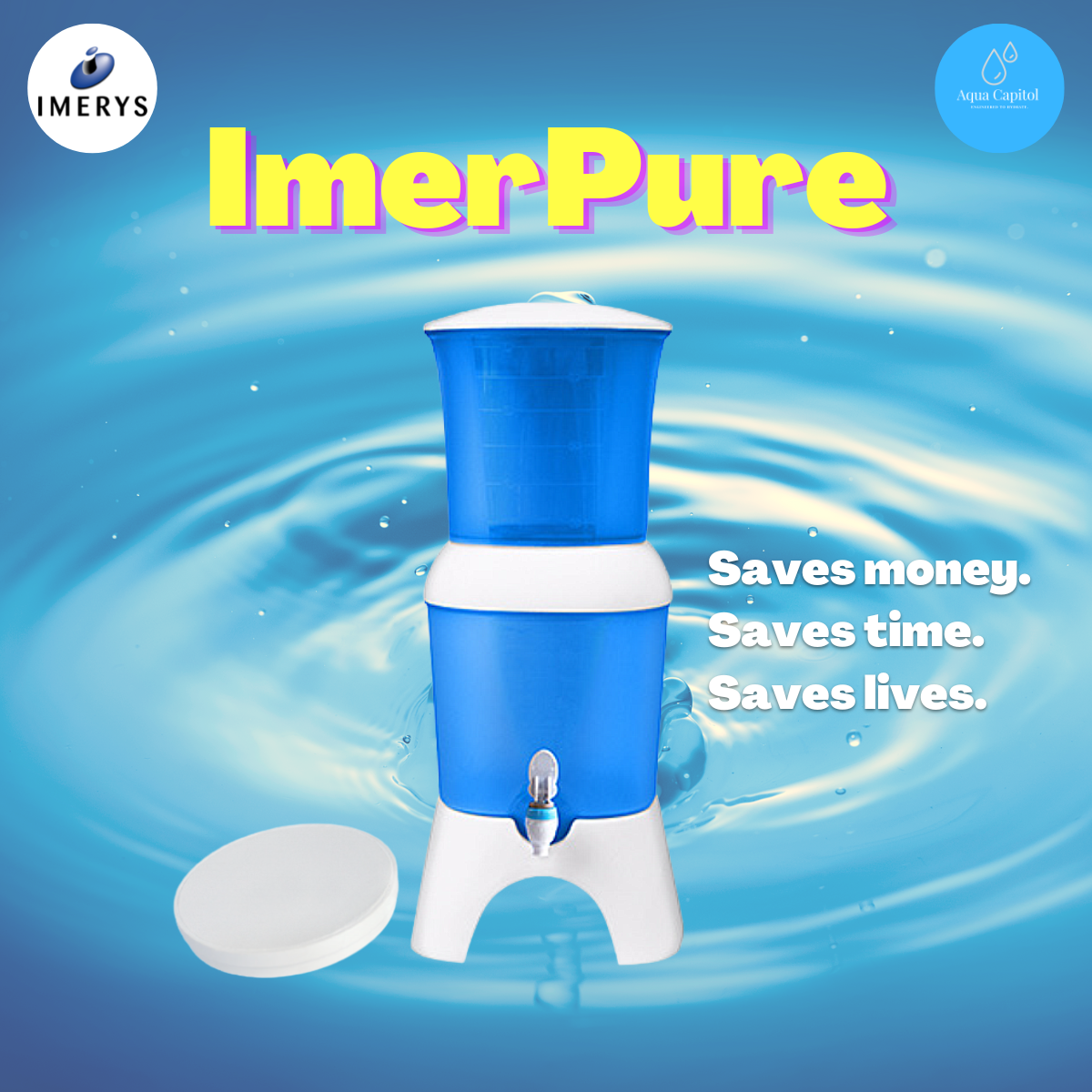 ImerPure Water Filtration Device 100 SAFE WATER Lazada PH