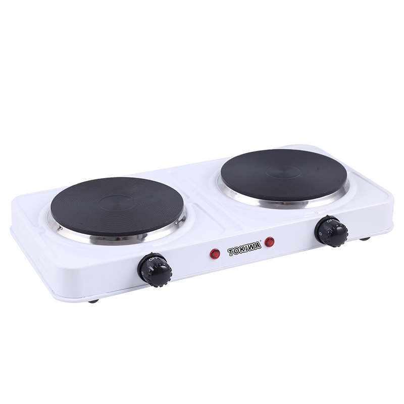 Double Electric Furnace Hot Plate 2500W Cooktop Electric Burner Portable Hot Plate Travel Cook