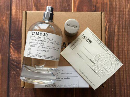 Gaiac 10 tokyo. Ле Лабо гаяк 10. Духи Gaiac 10. Le Labo наклейка. Le Labo рефилы EBAY.