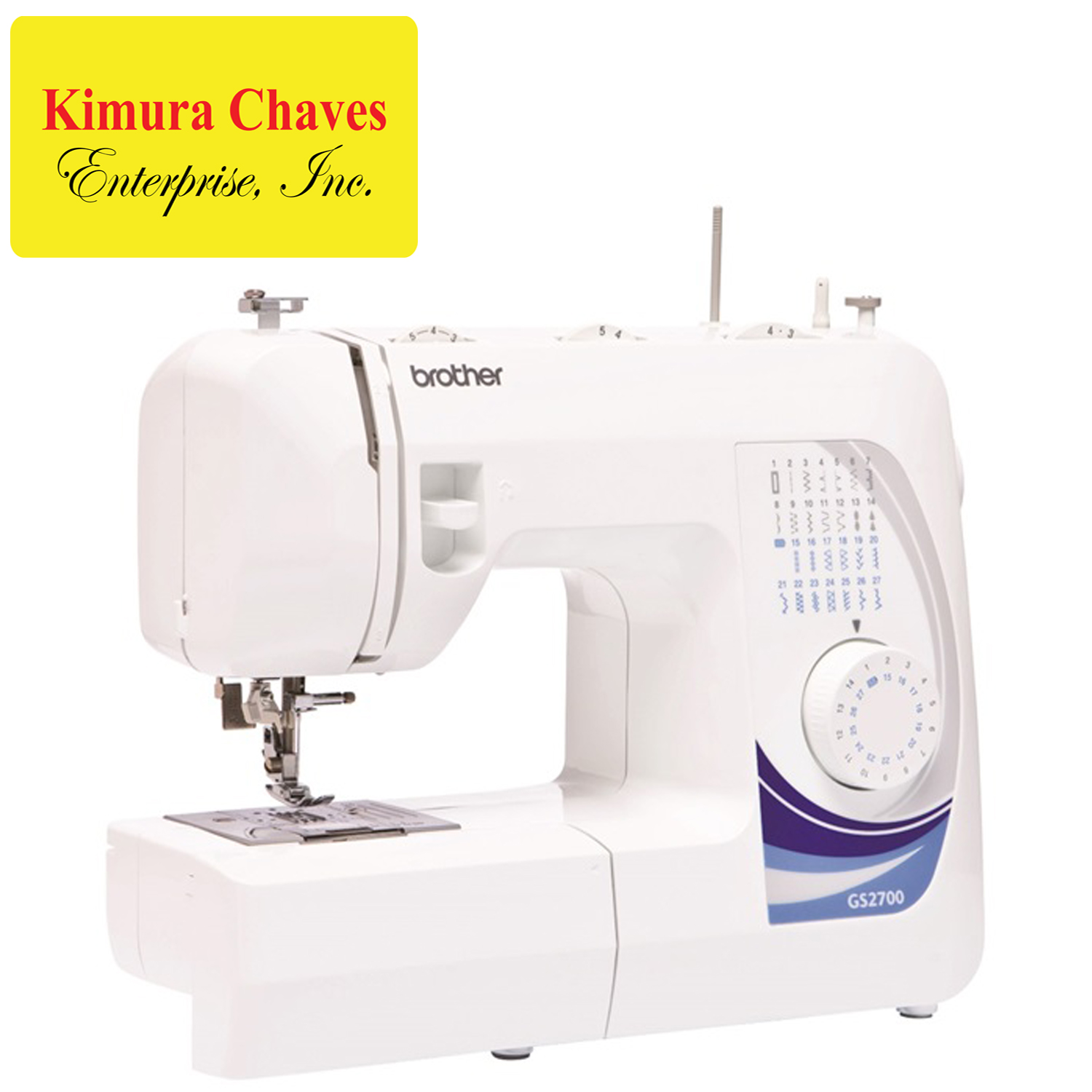 Brother Portable Gs2700 Sewing Machine White Lazada Ph