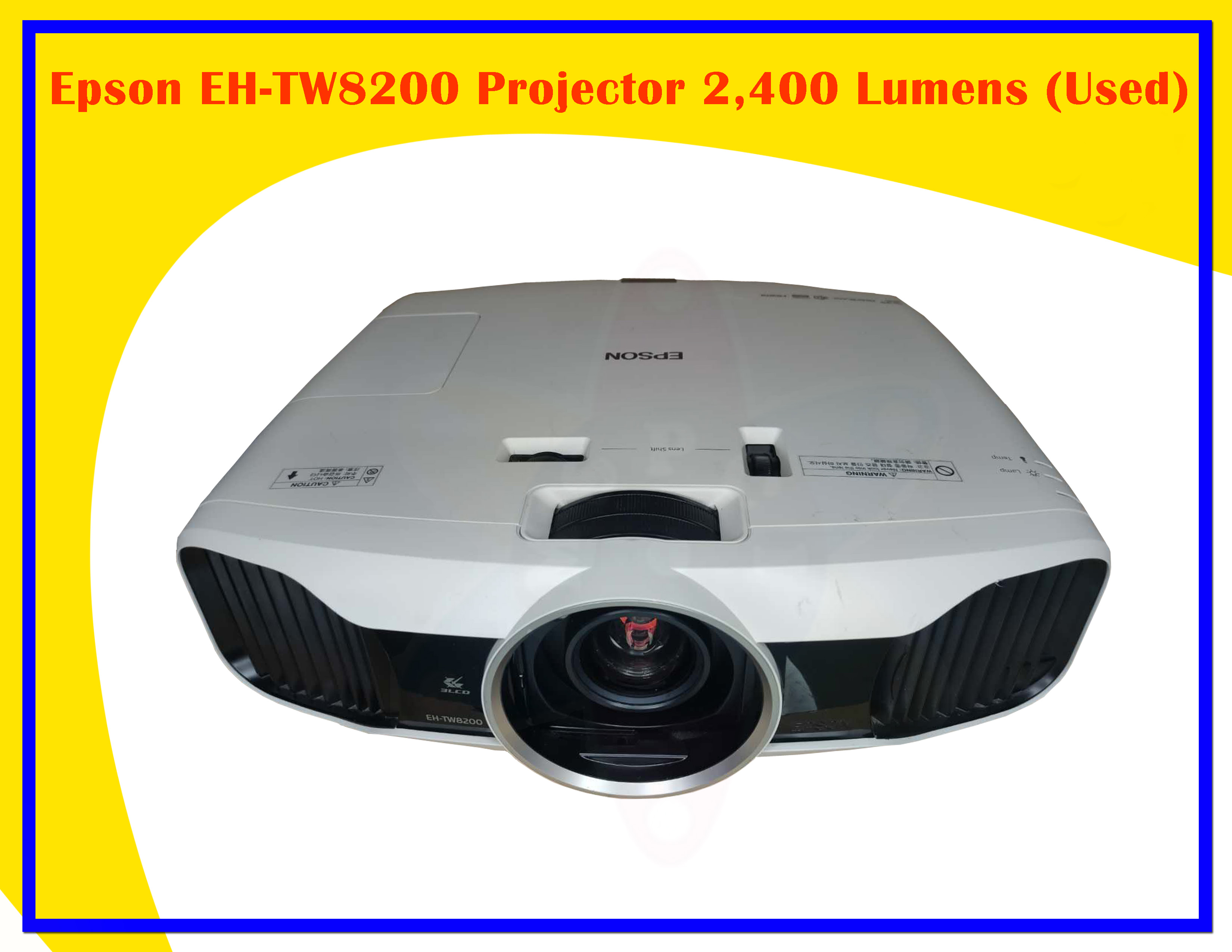 Epson EHTW8200 Projector 2,400 Lumens (Used) Lazada PH