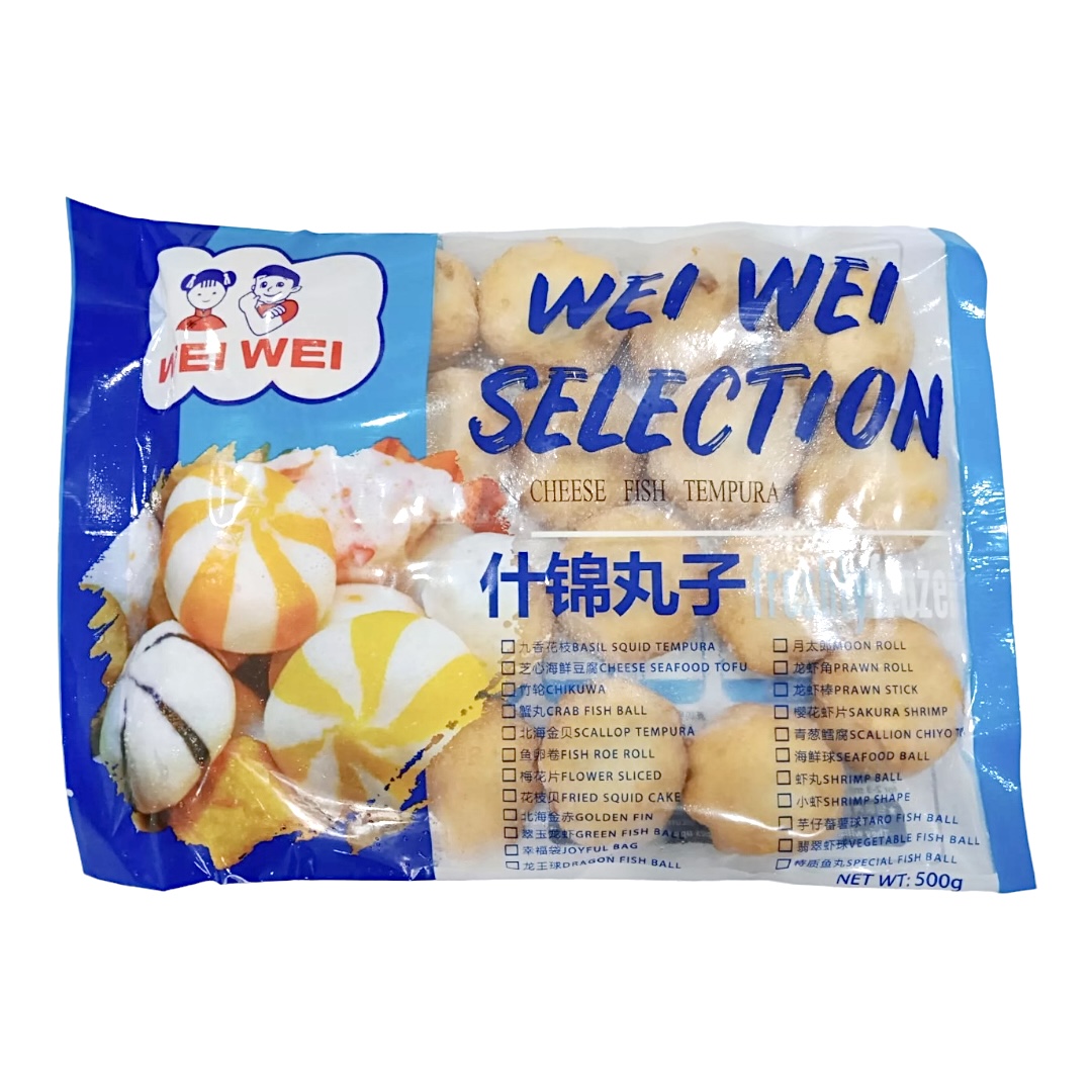 Wei Wei Cheese Fish Tempura 芝心烧 500g HOTPOT SHABU SHABU BALLS Lazada PH