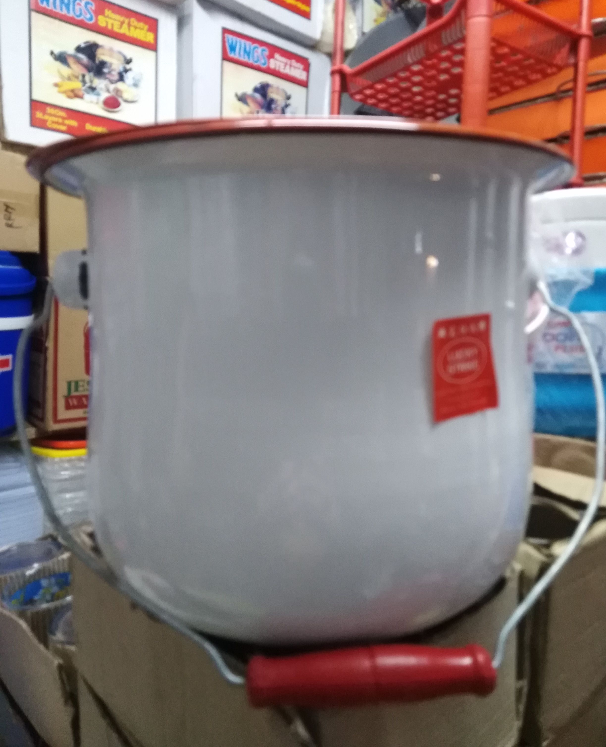 Enamel Chamber Pot/ Arinola Size with Handle 26 Lazada PH