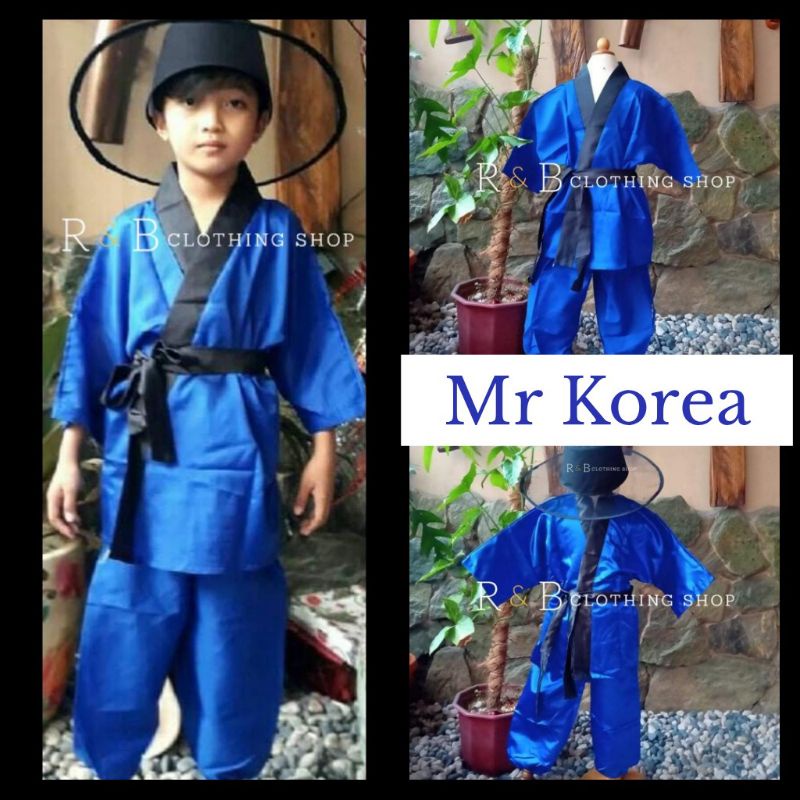 Costume korea outlet boy