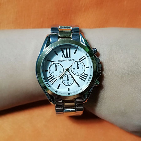 michael kors oversized bradshaw watch