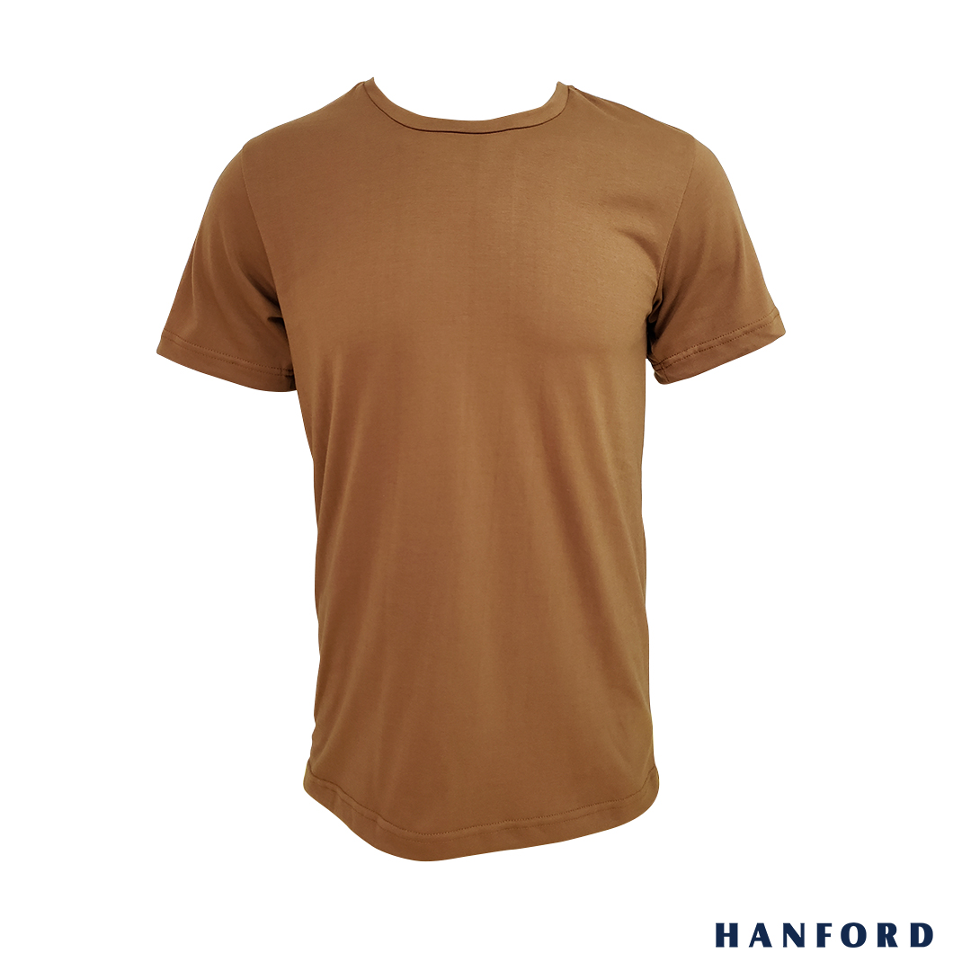 Hanford Men/Teens R-Neck Cotton Modern Fit Short Sleeves Shirt - Black –  HANFORD