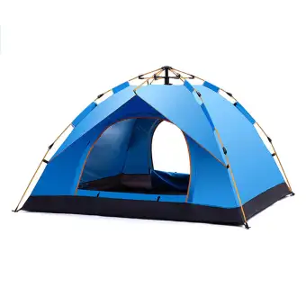Automatic Outdoor 4 Person Double Layer 