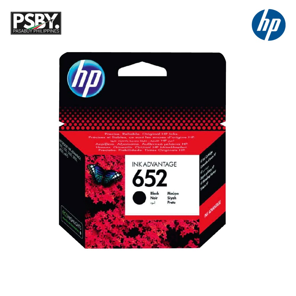 Original HP 652 Ink Cartridge Black/Tricolor Lazada PH