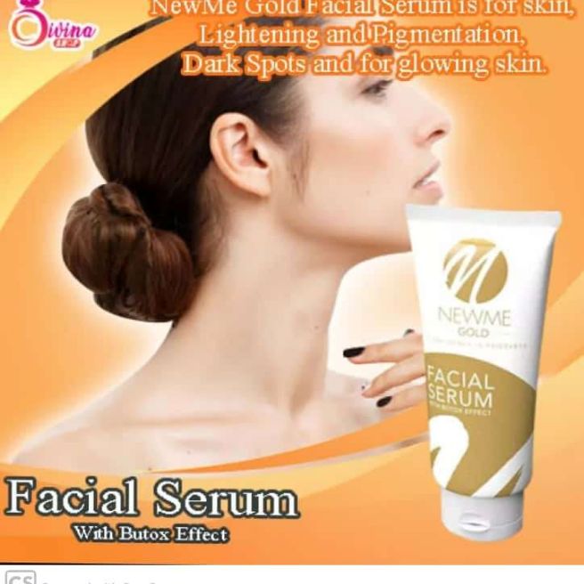 newme gold facial serum