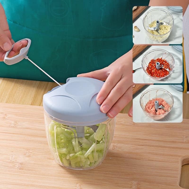 Meat grinder Multifunctional Useful Salad Crusher Manual Meat