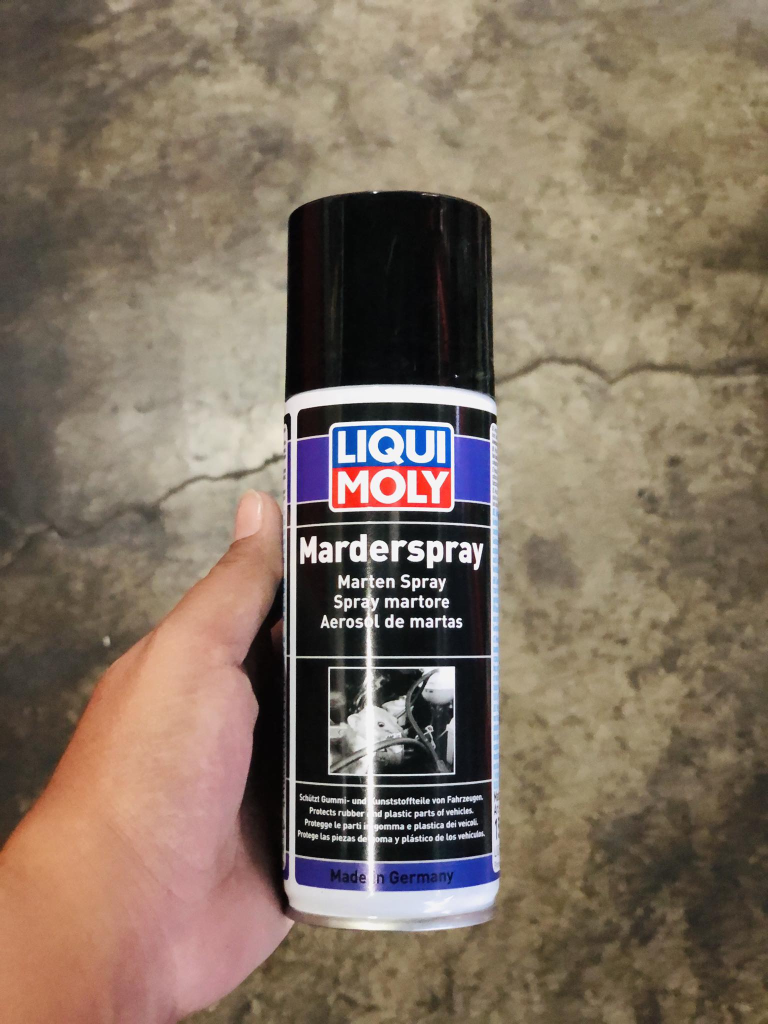 LIQUI MOLY Marderspray 2708 | Repelente De Martas En Spray 200ml | Protección Para Cables