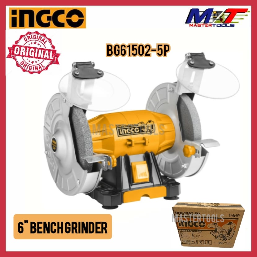Ingco Bench Grinder 6" BG615025P 1/4HP Lazada PH