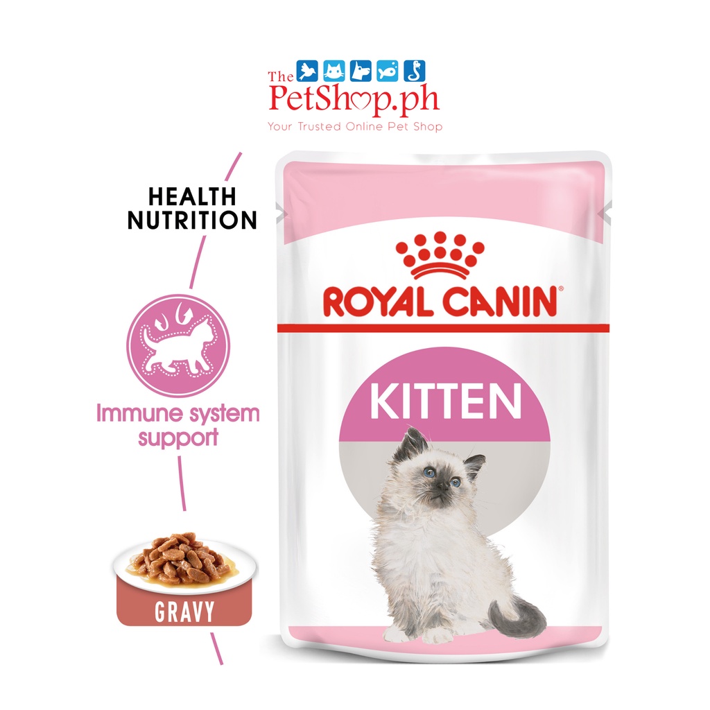 Royal Canin Kitten Instinctive 85g Set of 12 Gravy Wet Cat Food Feline Health Nutrition Lazada PH