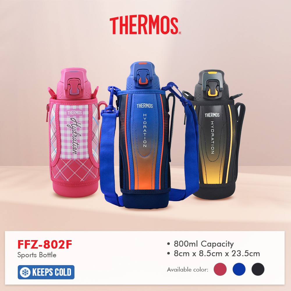 Thermos® Water Bottle FFZ-802F Sports Bottle 800ml | Lazada PH