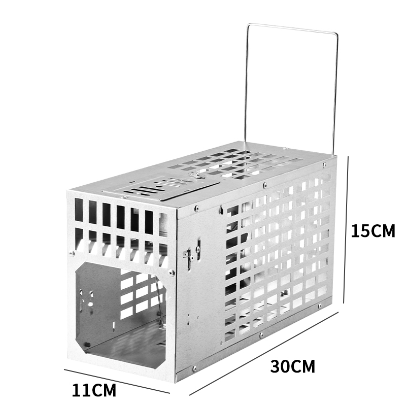 New Auto Capture Big Mouse Trapper Humane Live Cage Sensitive Multi Rat