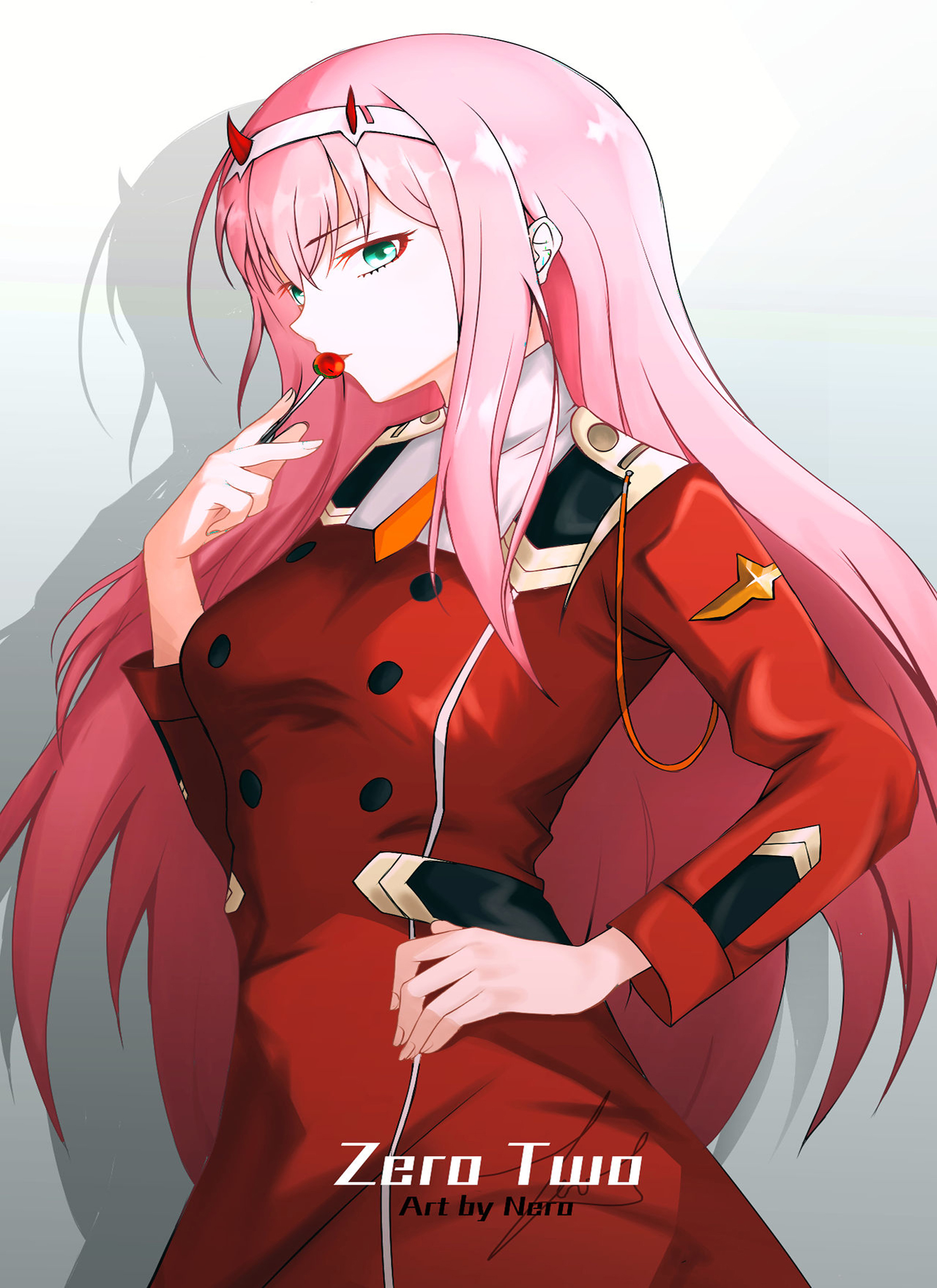 Zero two, Anime darling in the franxx! Poster for Sale by The