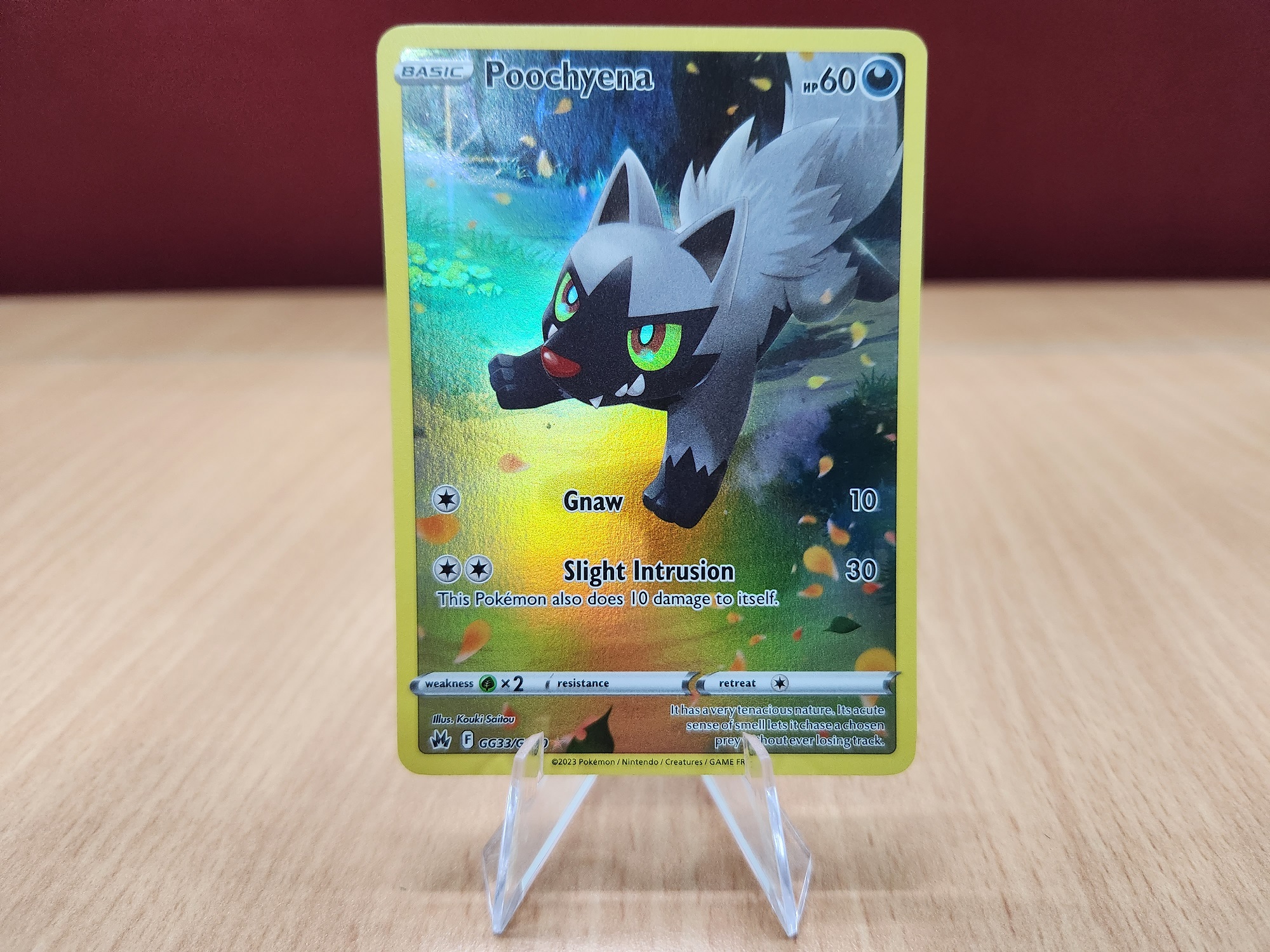 poochyena pokemon card price Poochyena (Mirror Holofoil) - S9a: Battle Region [REVERSE HOLO] [Near Mint] main image 1