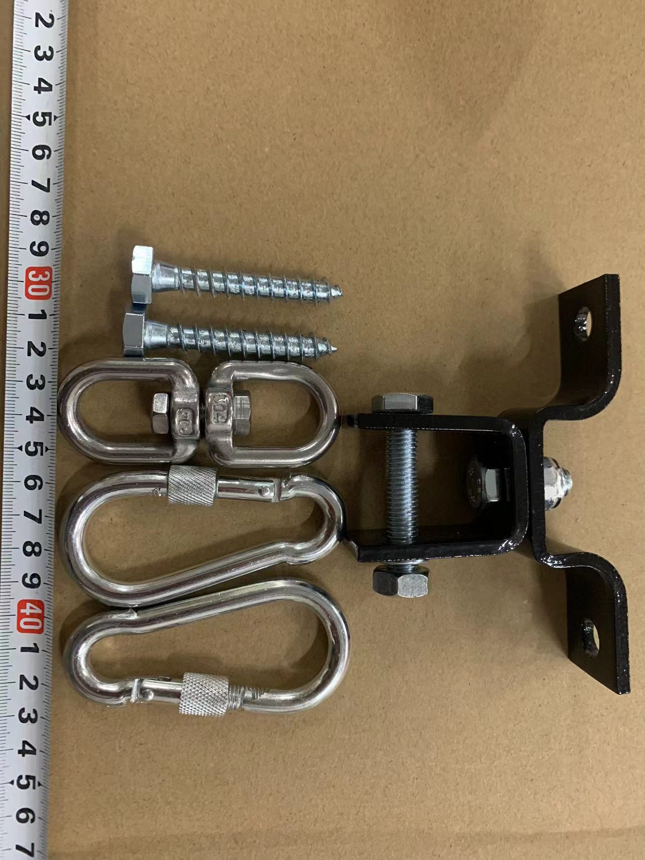 Stainless steel heavy duty hook / swing buckle / swing hook / sandbag hook cover for sandbag