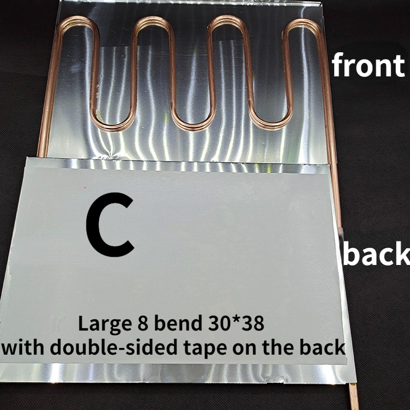 Refrigerator evaporator plat cold plates refrigeration liquid plate