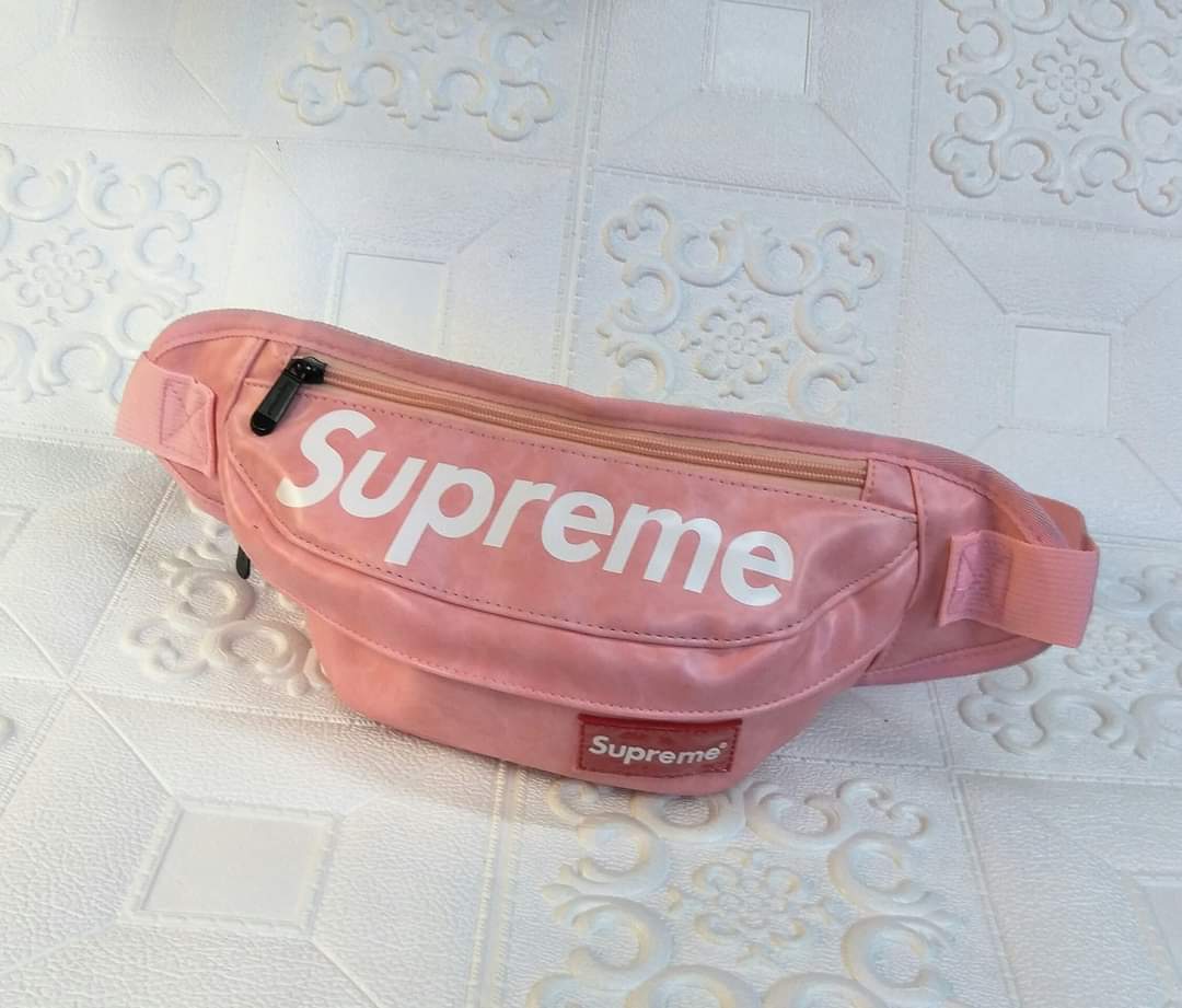 Supreme waist bag on sale pink