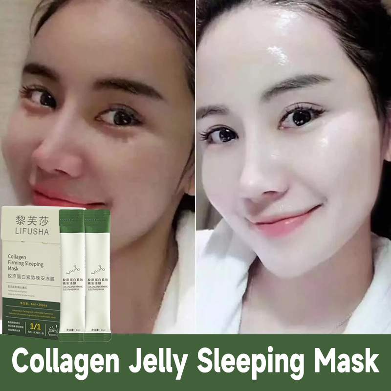 Collagen Jelly Sleeping Mask Firming mask Antiaging antiwrinkle Whitening Moisturizing Muscle