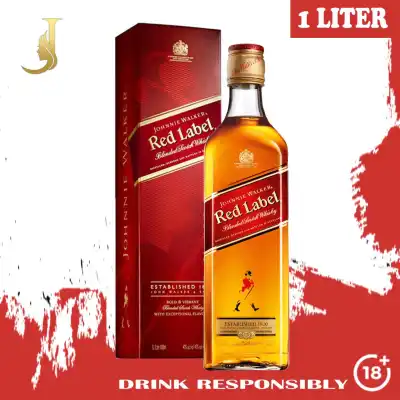 Johnnie Walker Red Label Whisky 1 Ltr
