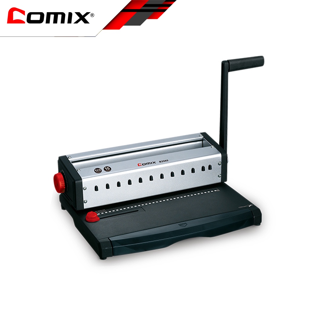 COMIX B2980 Heavy Duty Wire Binding Machine, 34 Holes Lazada PH