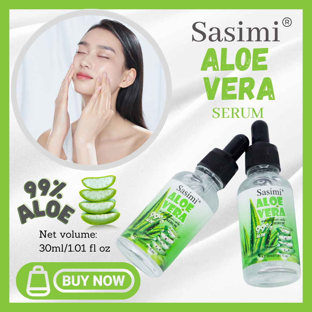 HIGH QUALITY SASIMI ALOE VERA SERUM SKIN WHITENING PROFESSIONAL SKIN