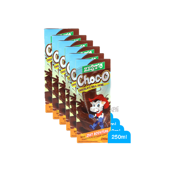 Zesto Choco Chocolate Milk Drink 250ml 6packs Lazada Ph