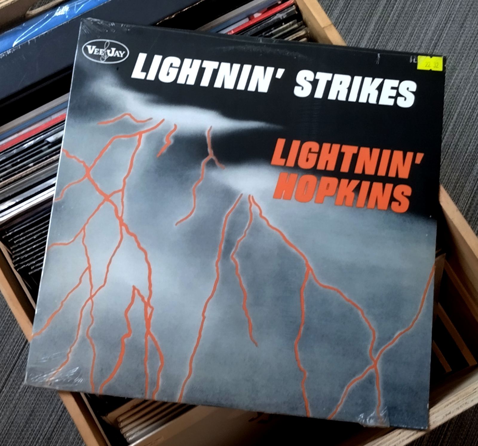 Lightnin' Hopkins Lightnin' Strikes Vinyl LP The Grey Market Records Lazada PH