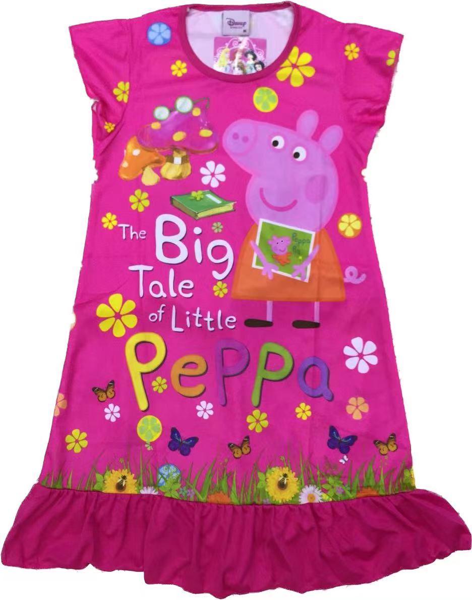 Peppa Pig Night Dress HONGS Baby Kids Character/Peppa Pig Dress