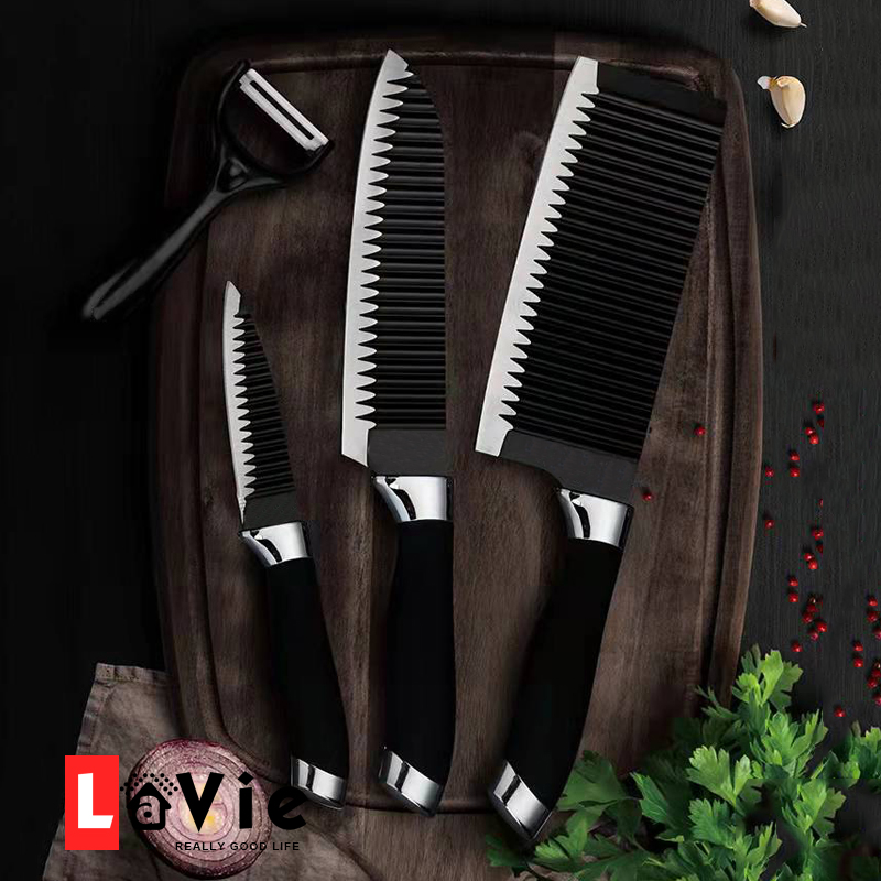 Lavie High Quality knife set Stainless Steel Multifunction Kitchen for Knife Set 4Piece Kitchen
