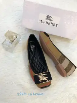 BURBERRY SHOES FLAT SHOES LUXURY SHOES 