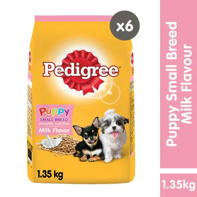 PEDIGREE® Toy/Small Breed Puppy Milk Dry Dog Food Case of 6 (1.35kg)
