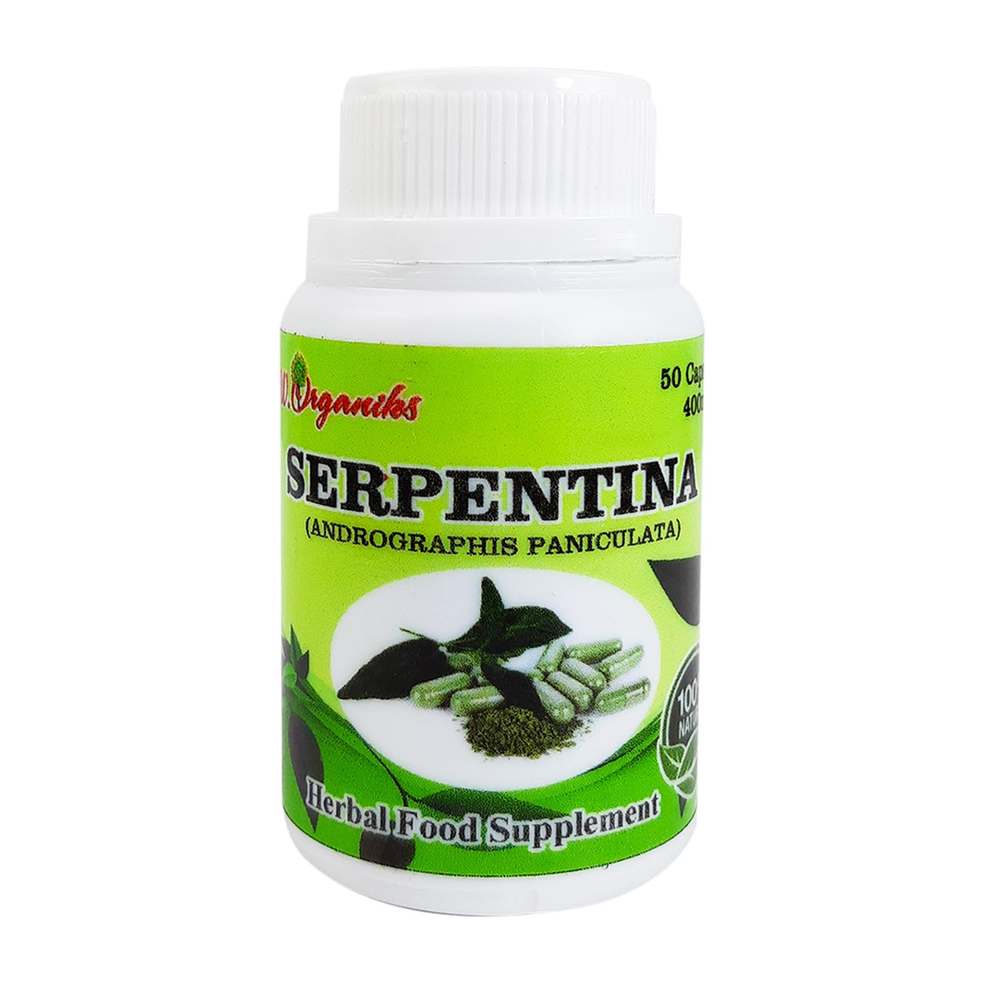 PW. Organiks Serpentina Herbal Food Supplement Lazada PH