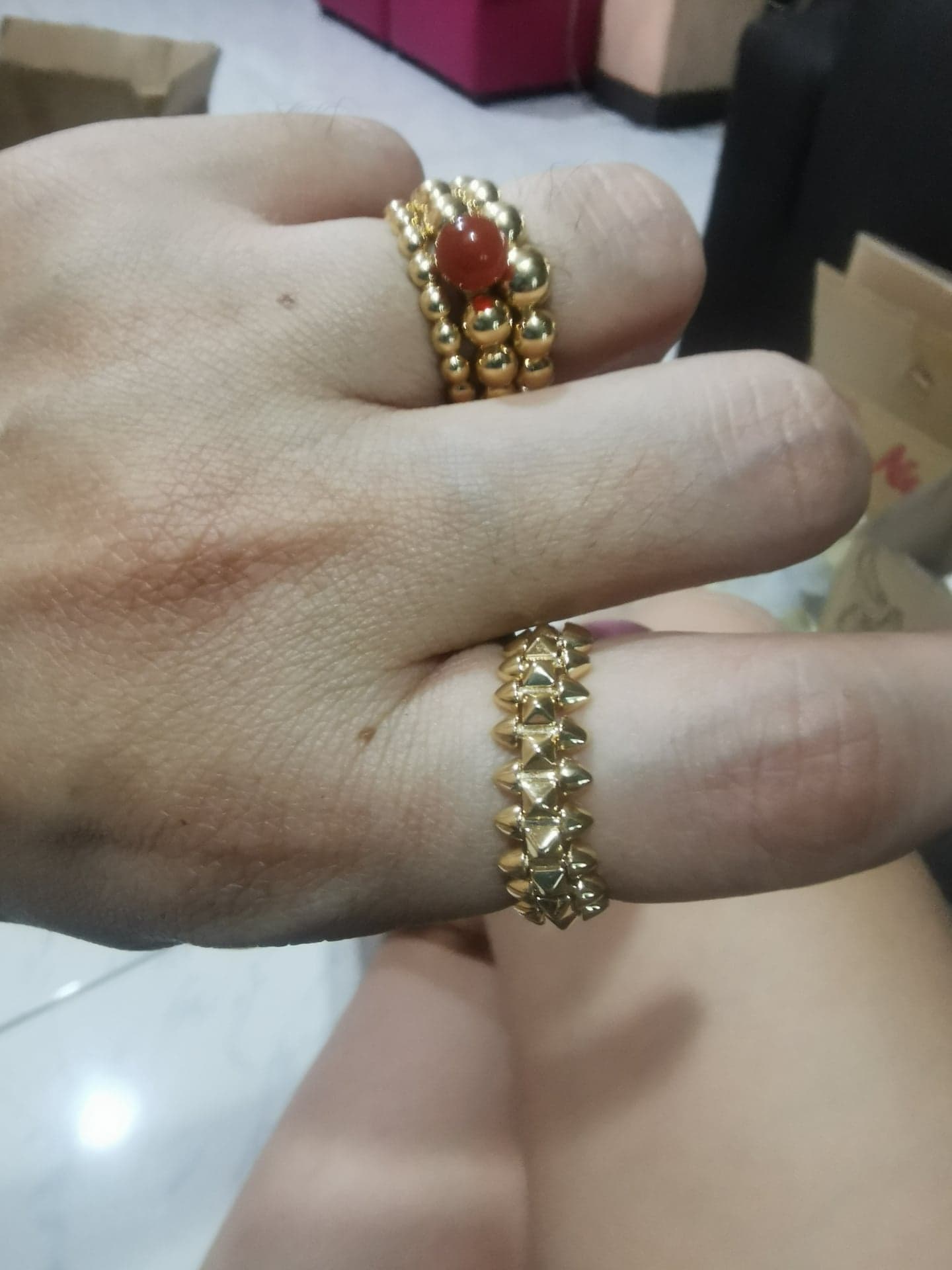cartier clash ring price